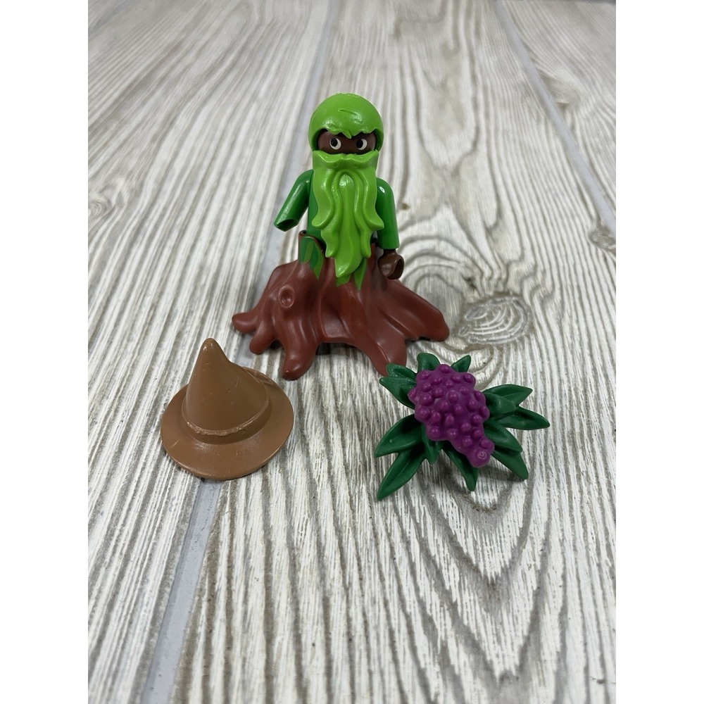Playmobil 3898 Tree Stump Goblin Figure Set Incomplete VTG 1997 Enchanted Woods